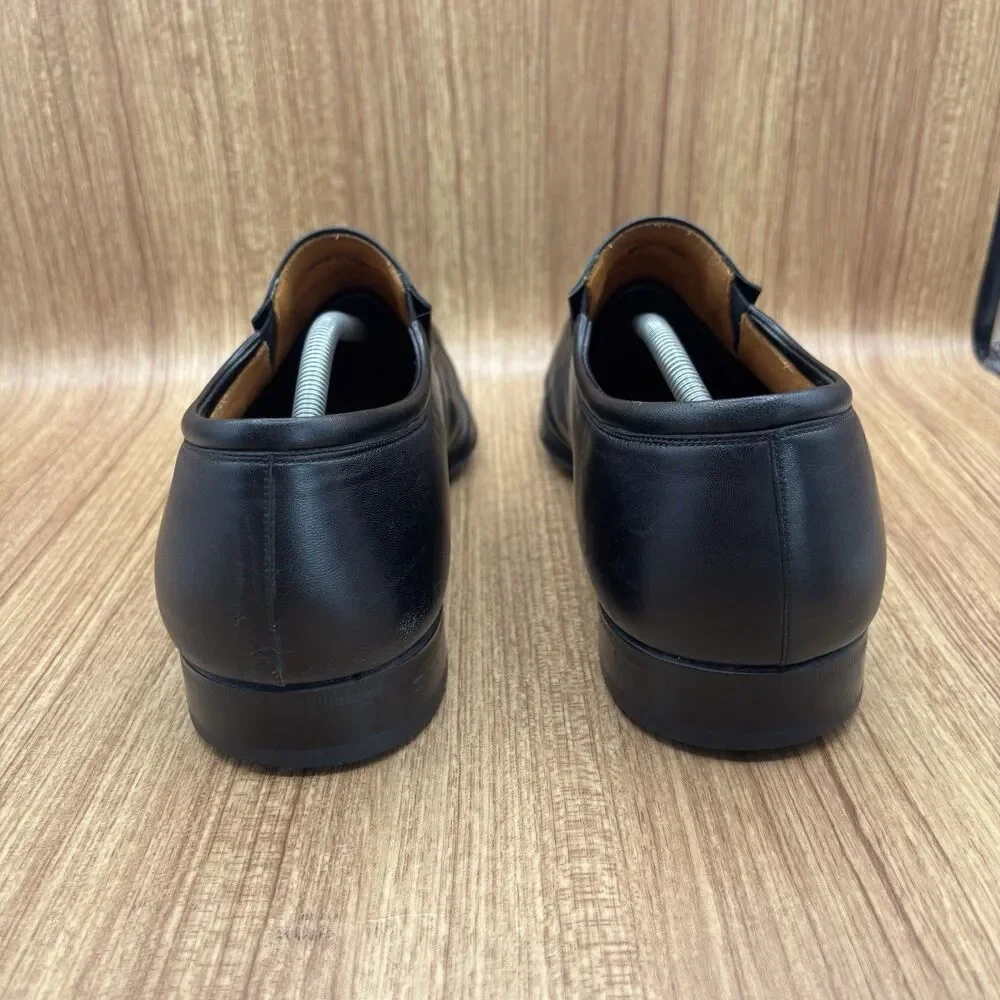 Magnanni Dominguez Slip-On Black Leather 13‎ D Style#12655  Shoes